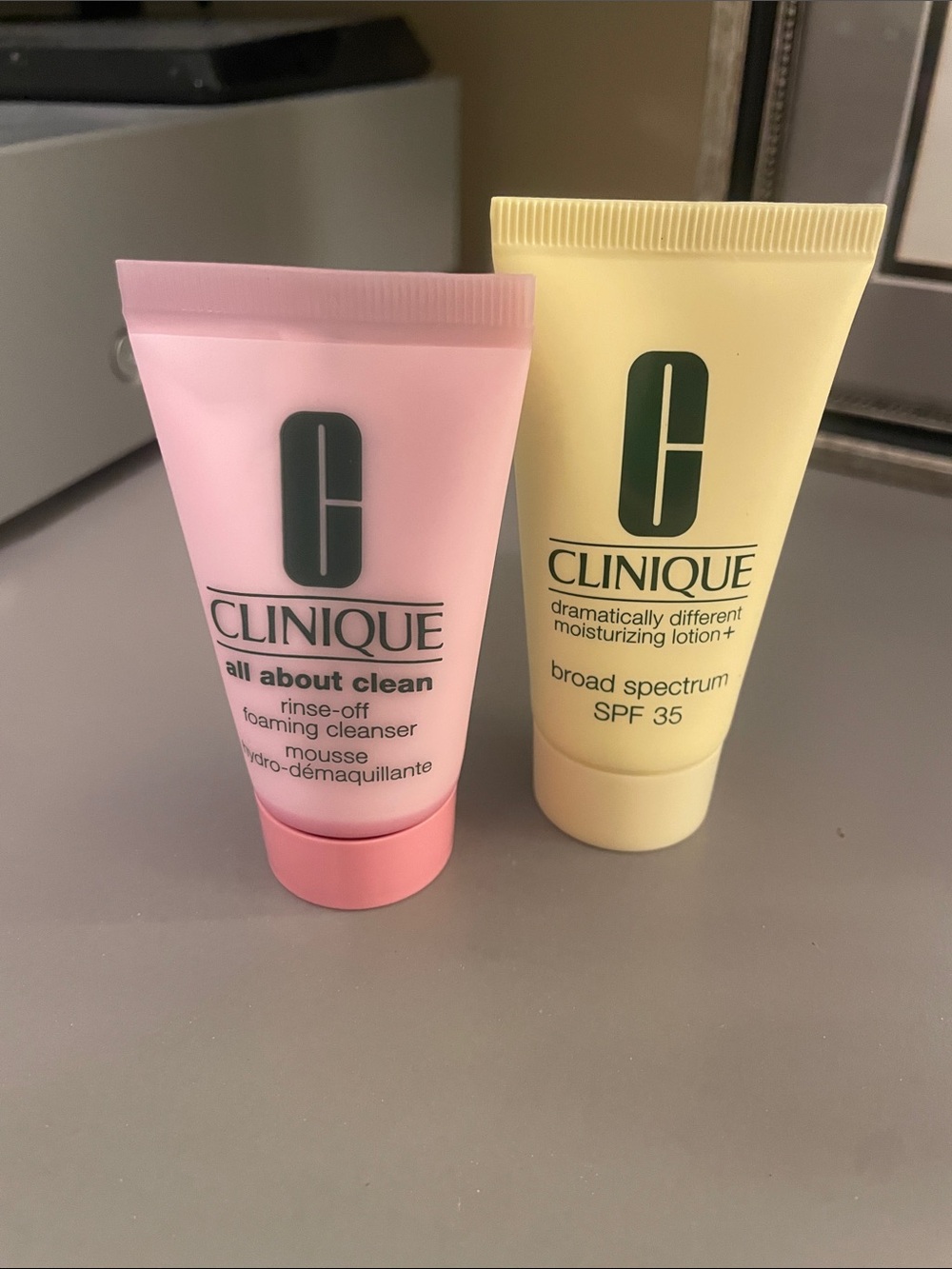 Clinique All About Clean Cleanser & Dramatically Different Moisturizing Lotion
